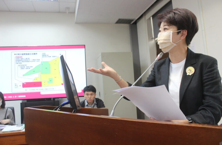 立委陳亭妃立院質詢：爭取 15 億預算加速台南防災，力推電纜地下化與台糖轉型