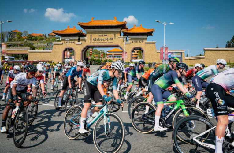 2026國際自由車環台賽高雄站登場  張家興副秘書長歡迎各國選手感受高雄之美