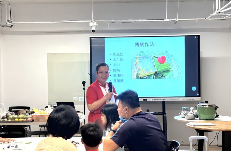 「一起生活．一起靠近」 台南新住民甜點活動暖人心