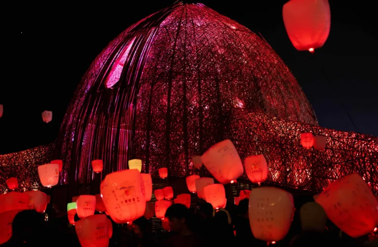 「光之新徑－嘉義夢」×「再。嘉義」燈區正式啟動　率先點亮2026台灣燈會第一道光