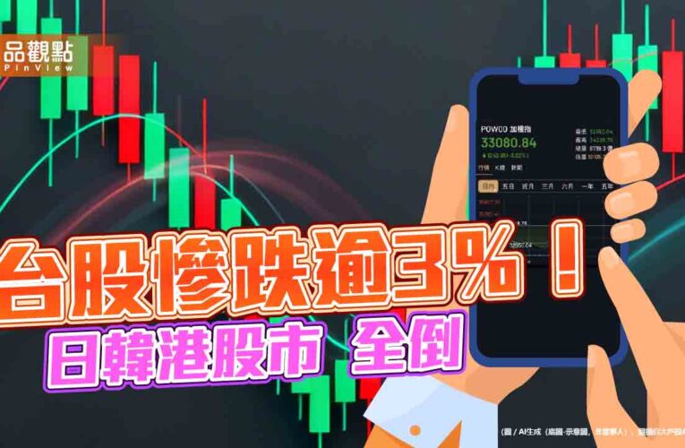 台股盤中暴跌1373點「史上第4慘」！分析師：還沒跌完　國安基金出手可激勵