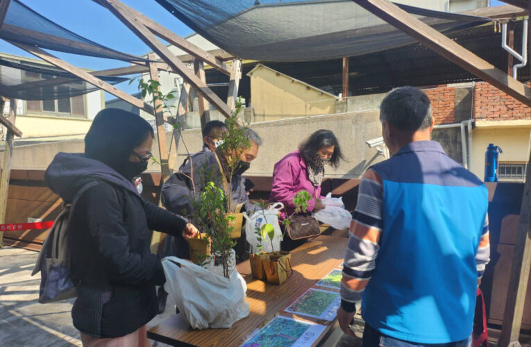 火炎山下植樹行動圓滿順利 　「扎根森活」攜民眾手織就韌性生態綠網