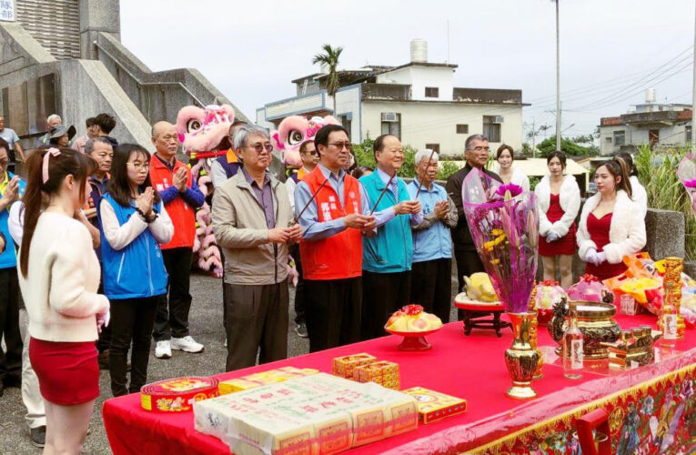 竹東鎮陸豐里芎林堤防大改造　打造友善安全水岸成為頭前溪北岸明珠