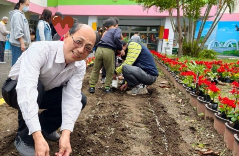 植樹節老幼同歡 花蓮榮家親栽種希望之苗傳遞溫馨情