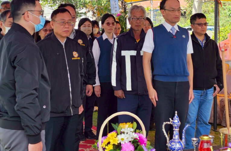 臺東榮服處春祭典禮 向南迴鐵築路英靈致敬