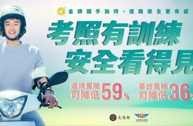 騎安心　省現金　機車駕訓補助　熱列開辦中