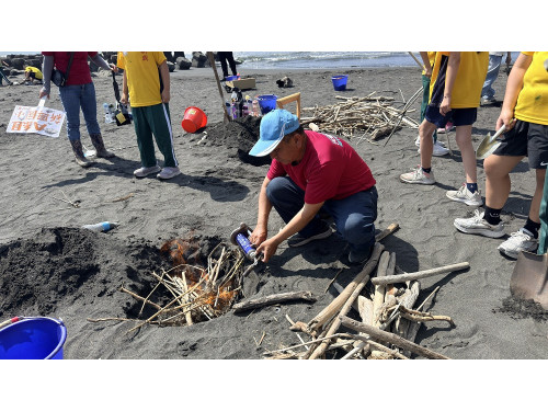 深化在地海洋素養   屏東縣150名師生齊聚佳冬體驗牽罟文化