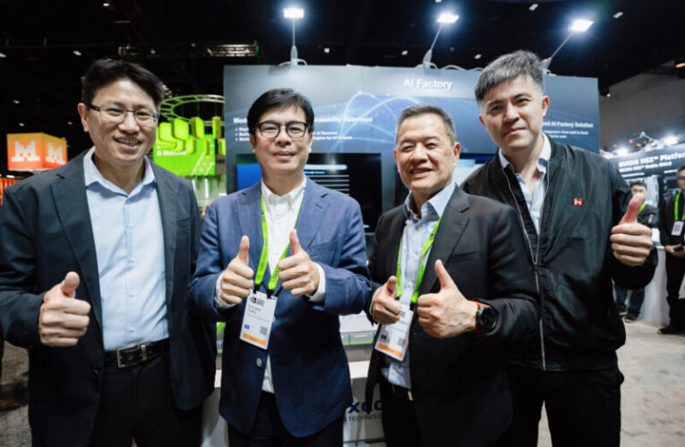 陳其邁GTC巡禮科技巨頭、會晤NVIDIA高層 串聯供應鏈夥伴