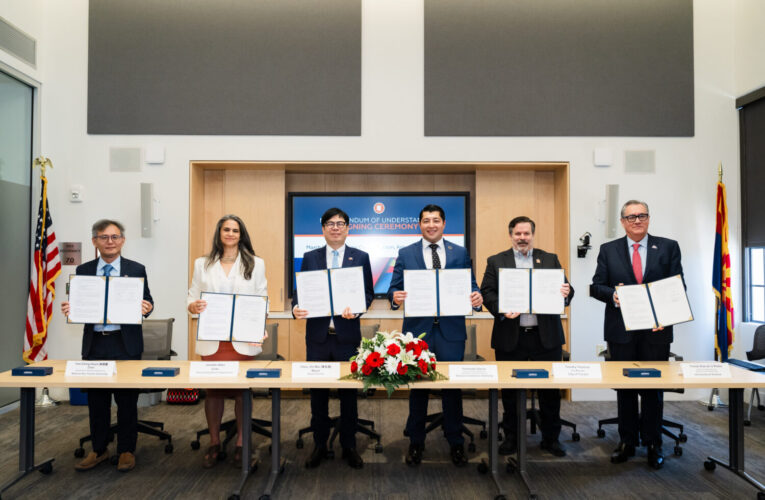 高市府前進亞利桑那州土桑市！陳其邁簽署六方MOU開啟跨國人才培育