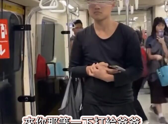 捷運車廂突爆衝突！母親管教2歲女童遭誤認虐童　陌生男當場揮拳