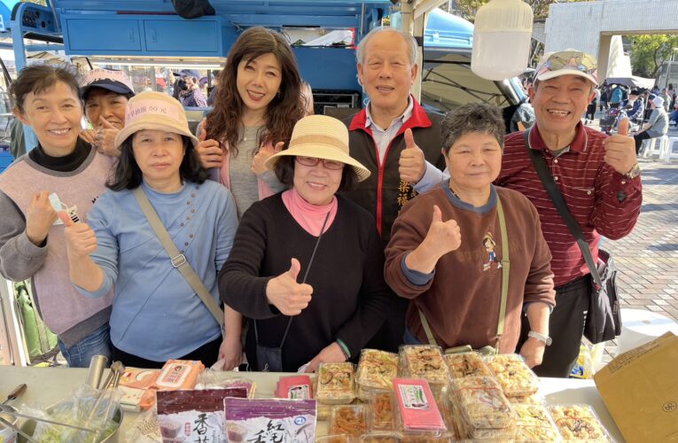 青溪里「找蚤跳跳」二手市集登場 近百攤位熱鬧活化桃園老城區