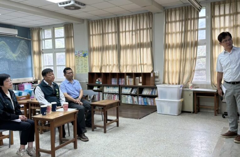 停辦校區華麗轉身 南市教育局長視察南化區學生宿舍整建工程