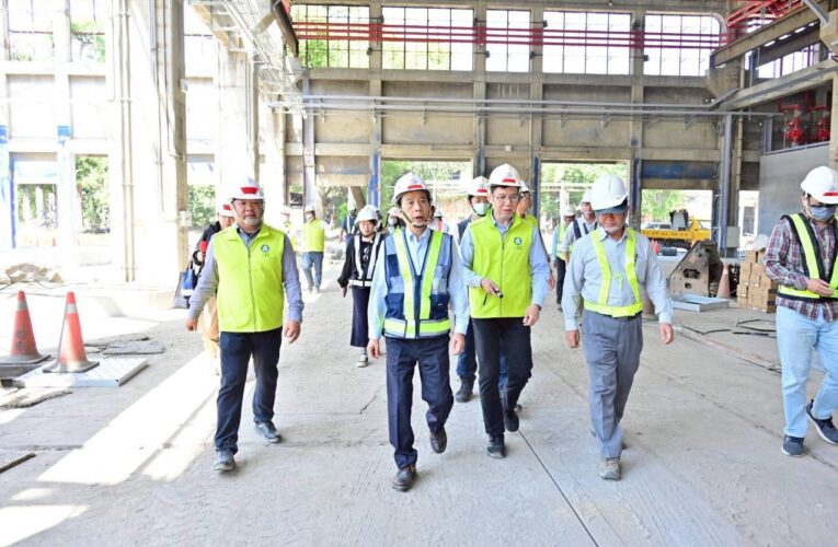 打造遊戲場新亮點！ 林副市長視察高雄親子遊樂園區工程