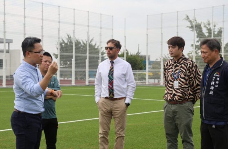 台中國際足球園區副球場完工邁大步　啟動FIFA認證檢測