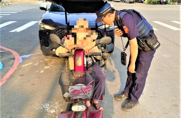 電動三輪車沒電　北鎮警貼心關懷護返家