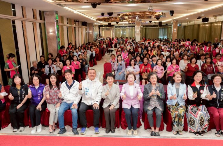 「市長媽媽」感性表揚模範婆媳　盧秀燕盛讚：撐起世界半邊天的「女神」