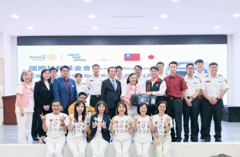 台日攜手打造偏鄉生命守護網　國際扶輪跨國提升花蓮南區急救存活率
