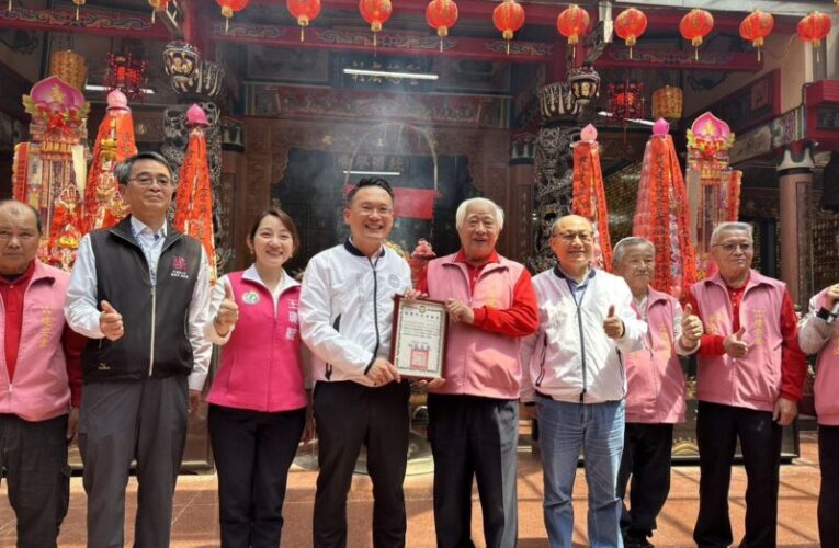 東勢建安宮開漳聖王聖誕慶典　「六保輪值體系」登錄市定民俗