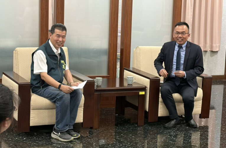 南市府重啟「再生水廉政平臺」 邱忠川拜會地檢署護航重大工程