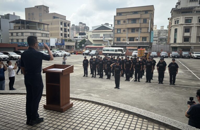 金牌國手坐鎮！彰警「機動應變隊」護衛大甲媽遶境平安