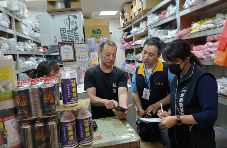 中市府跨機關稽查傳統市場塑膠袋供應 建立協助機制確保穩定