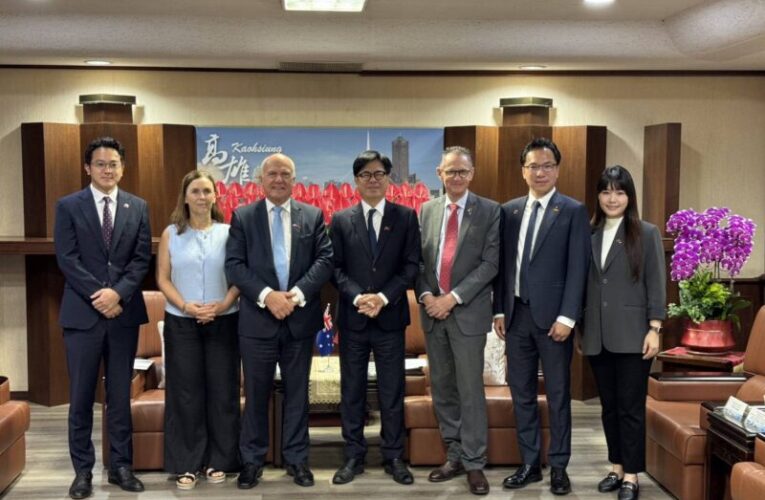林智鴻議員牽線澳洲友台官員造訪高雄，盼「民主與科技」深化台澳關係