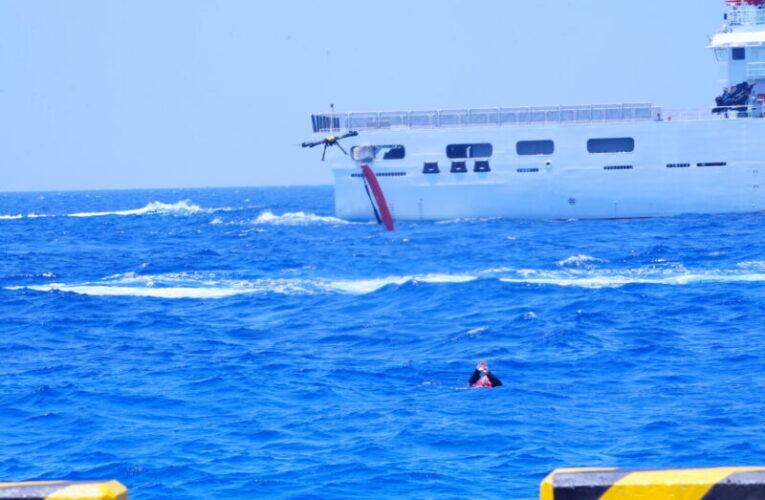 管碧玲主委親赴南沙主持「南援九號」演練 跨部會展現南海人道救援量能