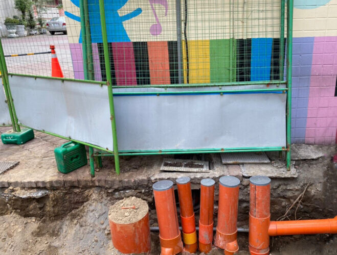 高市水利局代辦校園污水接管 打造環境友善的學習空間