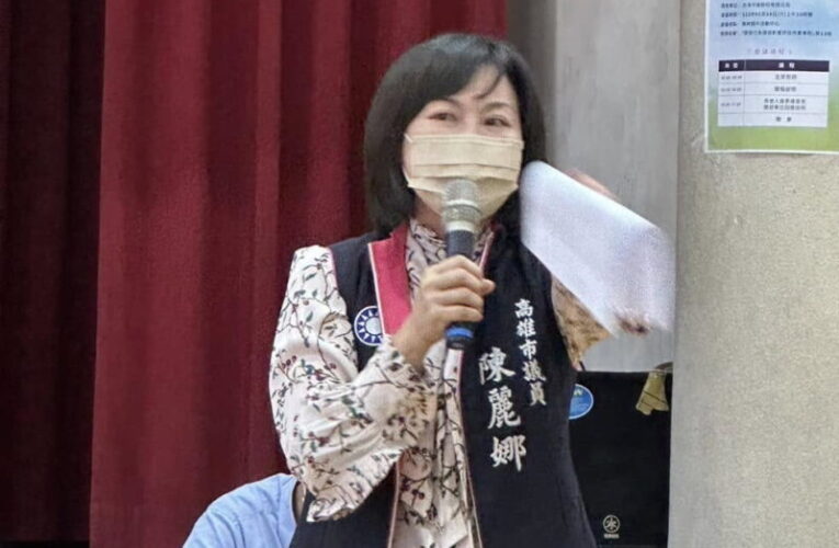 叫出張飛打岳飛，陳麗娜批評陳其邁冷血抹黑議員市民