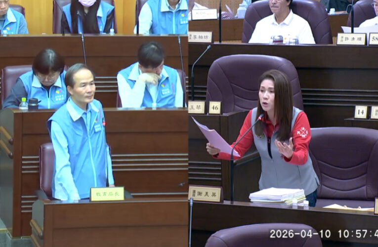 校園治安亮警訊黑幫疑向下扎根　謝美英議員促強化防制守護學童安全