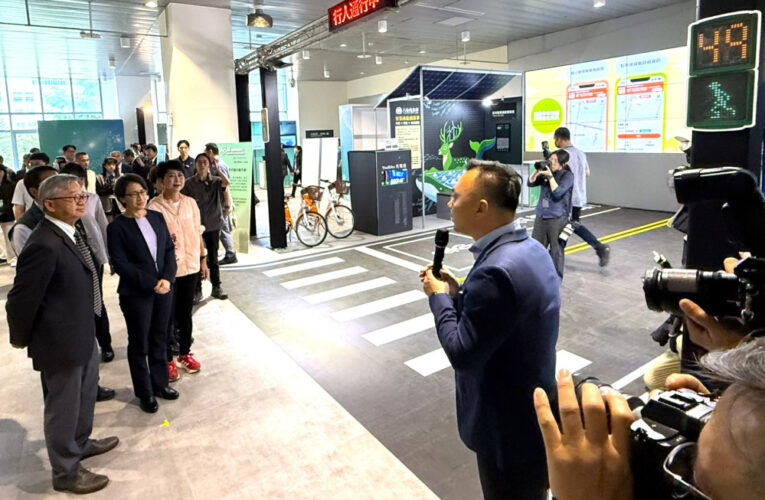 台南交通館亮相AI展 智慧停車與行人安全成果吸睛
