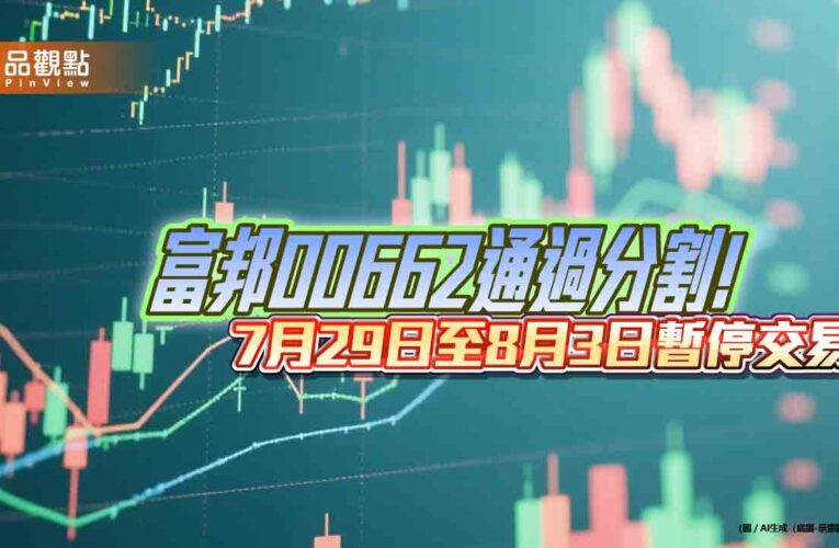 00662通過分割！「1換5」股價將回20元　8/4新股上市