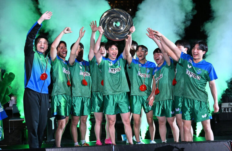 日職 T.LEAGUE 海外首戰登陸竹縣　楊文科縣長邀您一起為台灣好手加油！
