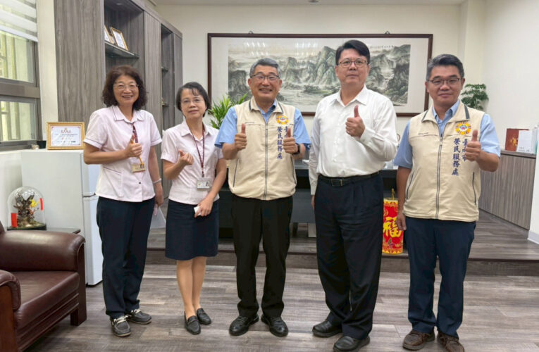 臺南榮服處攜手郵局臺銀  築起防詐及安心御老守護網