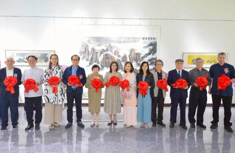《白雲傳承．水墨初心》黃君璧・黃湘詅父女聯展盛大開幕　海內外藝文界齊聚致敬大師風範