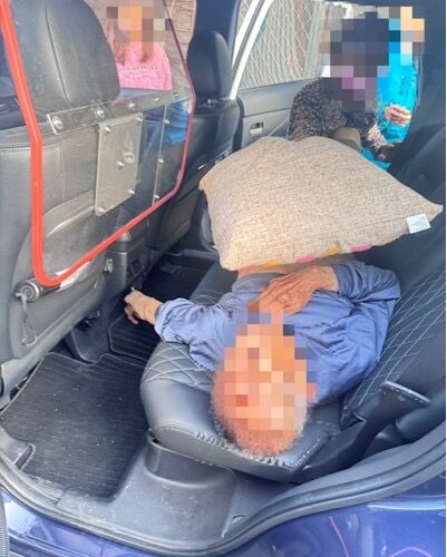 仁愛警機靈應變 克服坍方阻隔　挺進投89線「生死接力」救護村民