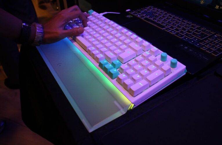 雙軸配置、TMR 感測及 8K 輪詢率加持！Logitech G512 X 強化電競鍵盤精準度