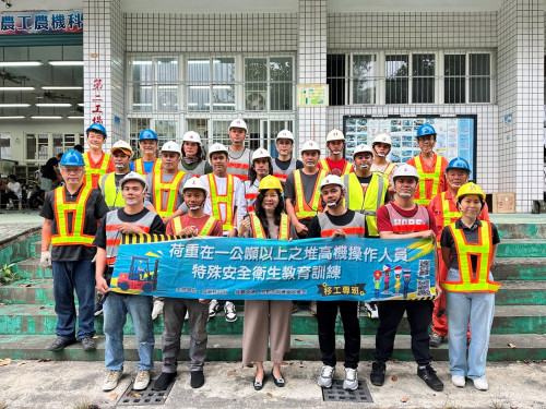 屏縣辦理堆高機訓練移工專班  60人完成參訓提升安全意識