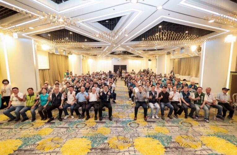 賴瑞隆職安日發表勞工政見：勞工之子承諾城市轉型首重勞工權益！逾200個工會相挺