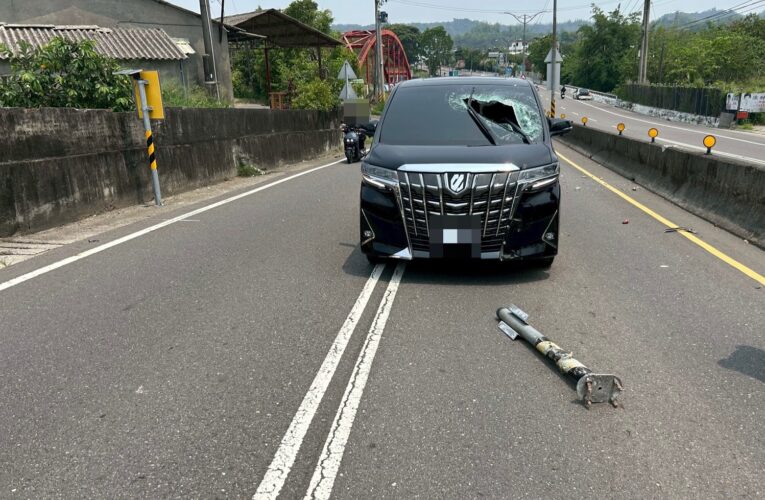 高雄燕巢酒駕釀禍！21歲男撞安全島釀「二次碰撞」駕駛當場被逮