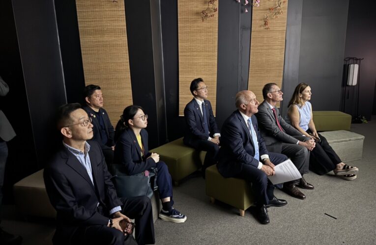 林智鴻牽線澳洲友台官員造訪高雄 盼「民主與科技」深化台澳關係