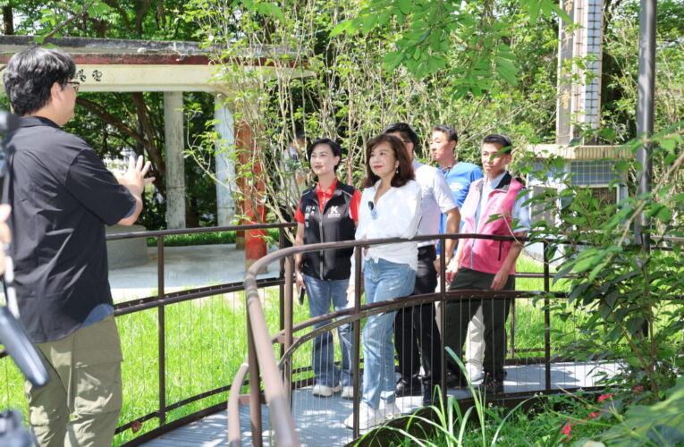 中正公園天鵝洞華麗變身　邱佩琳盼風華再現