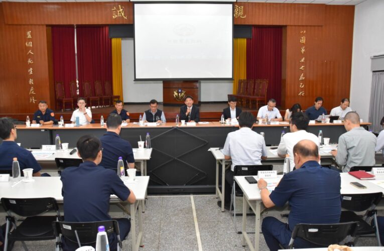 檢警聯手淨化選風！中警一分局召開選舉查察座談會　誓言嚴打不法