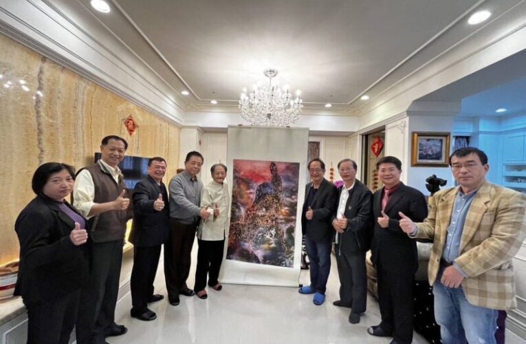 廖建順榮獲「2026年世界第一屆博士學位藝術大賽」金獎