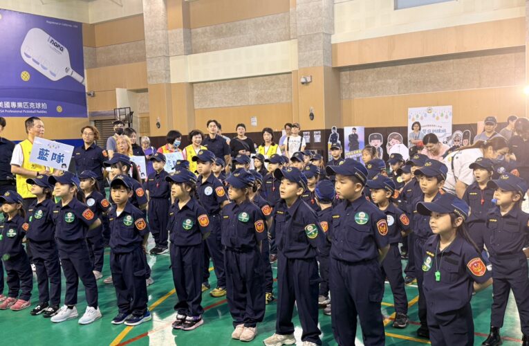 今天我當警察！ 「中市警二分局」帶孩子熱血出任務