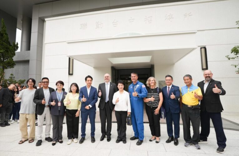 NASA台灣出生太空人返台中！盧秀燕：歡迎家人回家