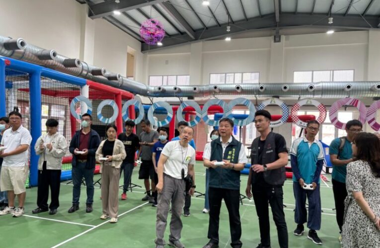 臺南首辦首辦「無人機足球師資培訓體驗營」