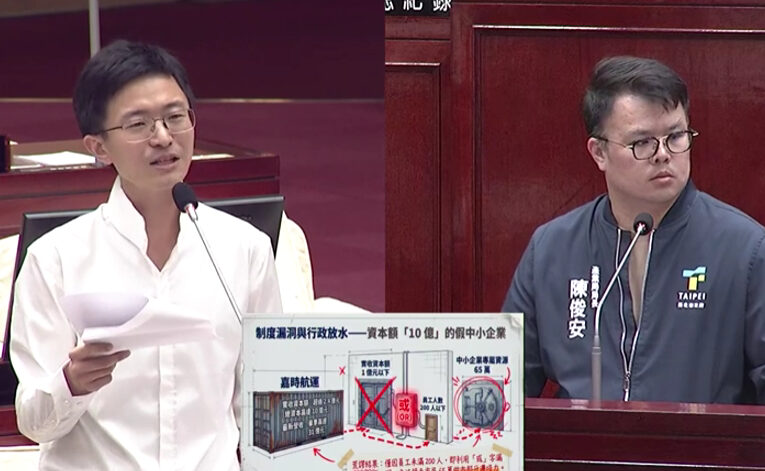 北市ESG輔導耗資千萬僅惠及19家　侯漢廷批產發局「替名店公關買單」
