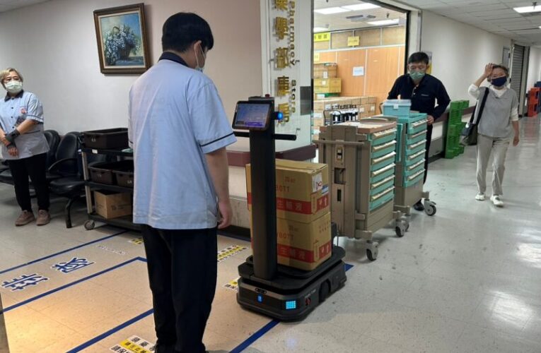 AI物流時代來了！PUDO T300助攻醫院後勤　安全效率雙提升
