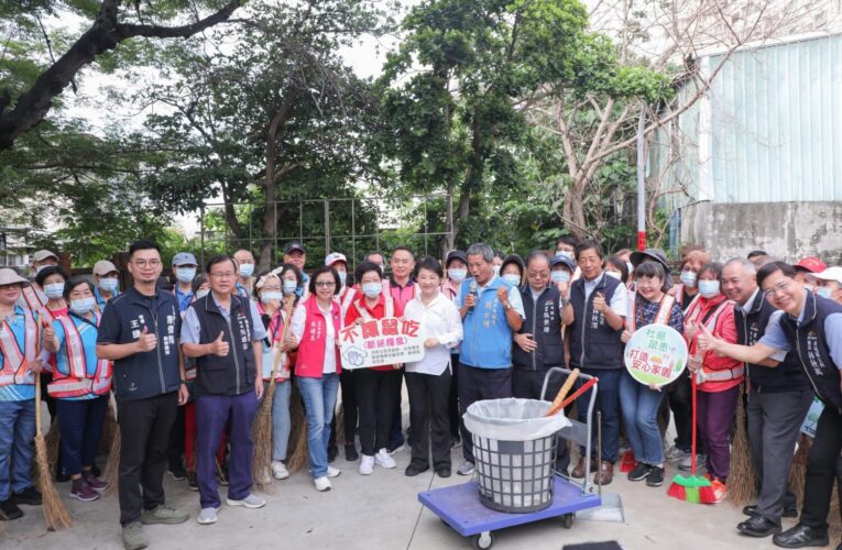 台中全面防鼠！全市625里同步大清消 　盧市長：同步出擊、斷絕鼠糧 全力守護市民健康安全